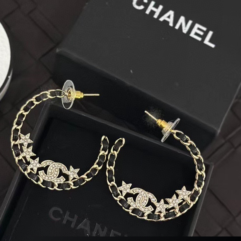 Ch*el earrings